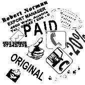 Plaques-texte séparé pour Pocket Stamp Plus 40